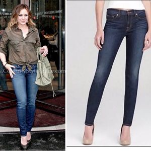 J BRAND Skinny Leg Jean in Dark Vintage 28